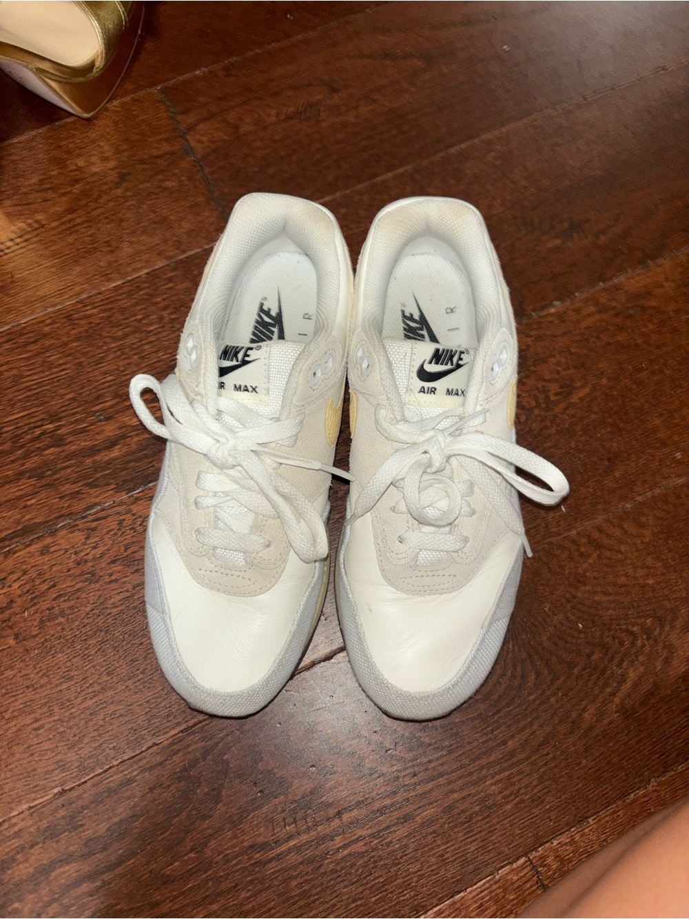 Nike Women's Cream & White Air Max Sneakers